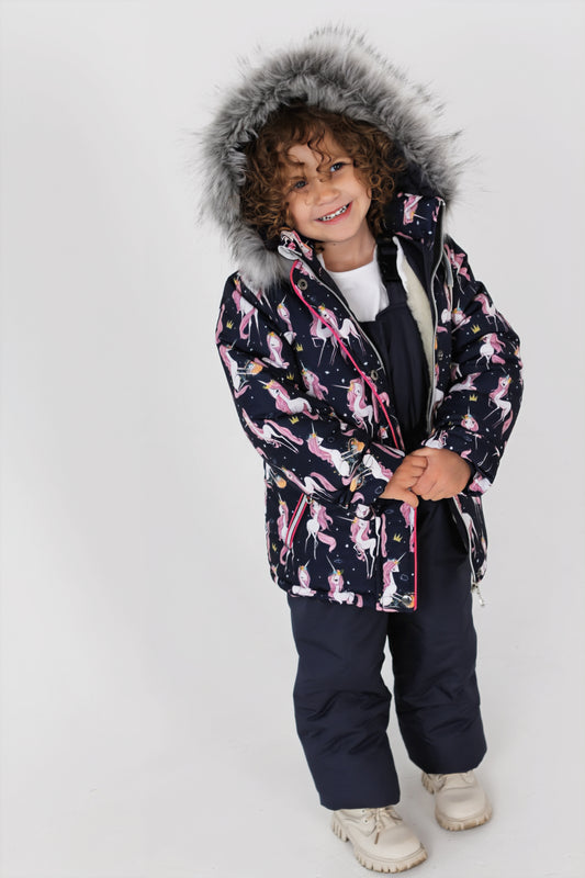 Kombinezonai su vilna Unicorn (2 dalys)