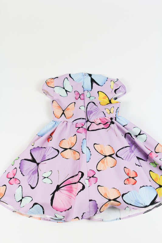 Suknelė su drugeliais