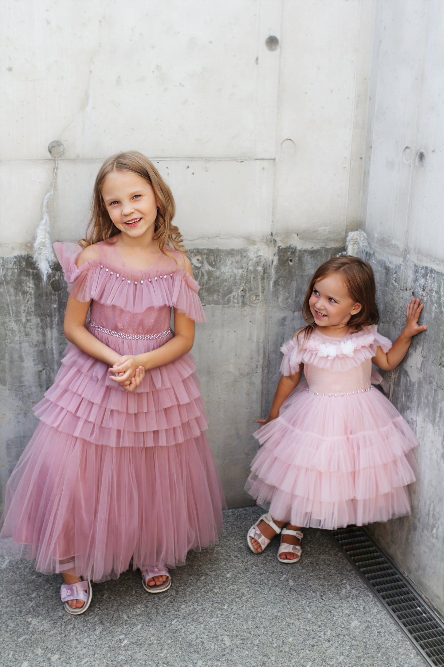Princesės suknelė su gėlėmis MARIA