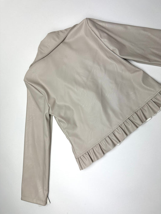 Dirbtinės odos striukė Sand (su rankinuku)